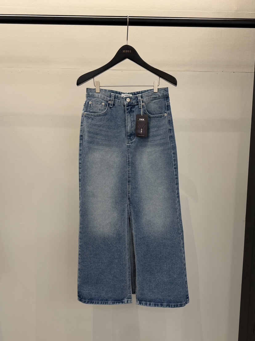 MURMUR韓國代購㊣女裝新品推薦真品休閑職業時尚熱賣長裙超長MURMUR長裙圖色1