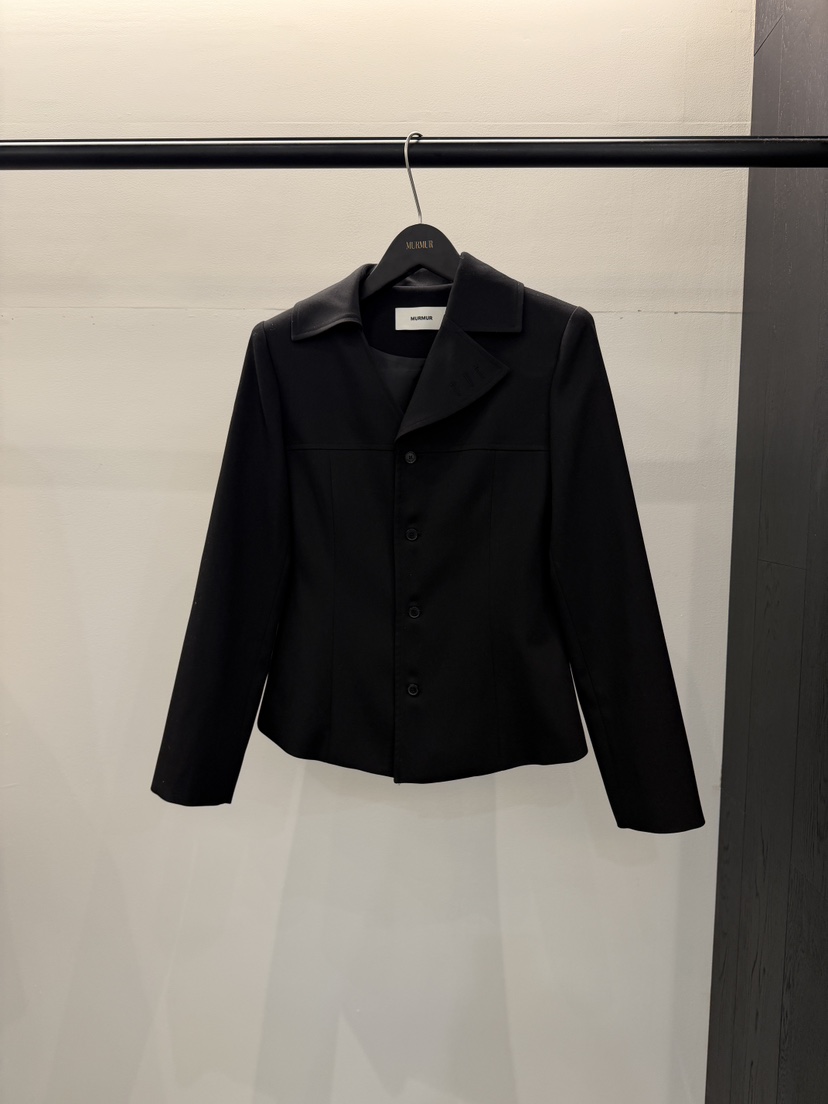 MURMUR㊣東大門實拍女士新品時尚人氣職業真品推薦熱賣夾克MURMUR夾克圖色1