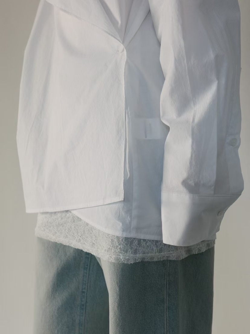 MUSHROOM EFFECT東大門直郵㊣女裝新品熱賣襯衫蕾絲衫春款MUSHROOM EFFECT襯衫/蕾絲衫