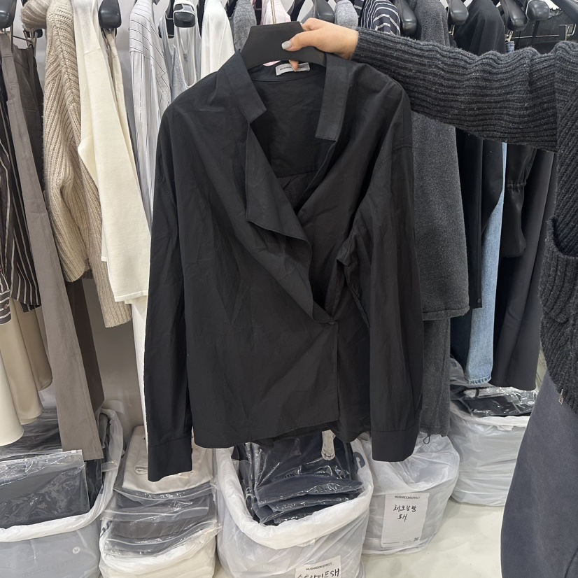 MUSHROOM EFFECT東大門直郵㊣女裝新品熱賣襯衫蕾絲衫春款MUSHROOM EFFECT襯衫/蕾絲衫圖色2