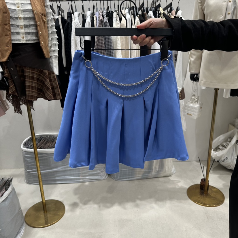 BUBBLE/LOTTIMO㊣東大門代購女士新款休閑人氣職業26春夏短裙BUBBLE/LOTTIMO短裙圖色1