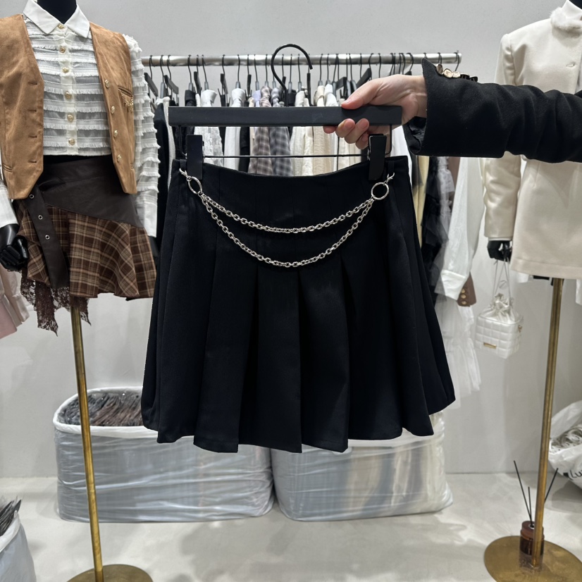 BUBBLE/LOTTIMO㊣東大門代購女士新款休閑人氣職業26春夏短裙BUBBLE/LOTTIMO短裙圖色2