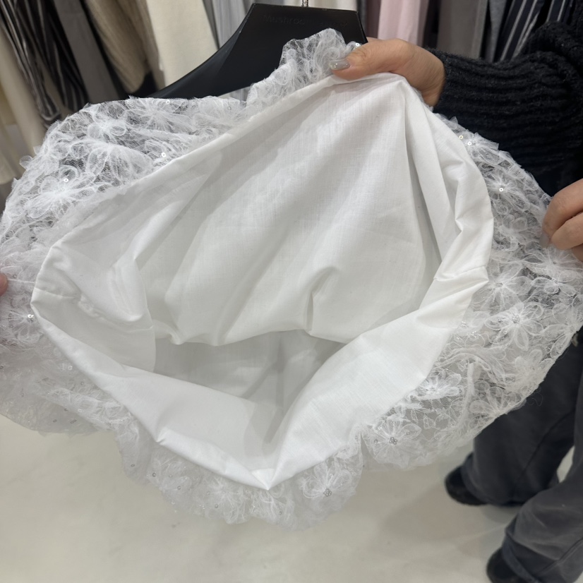 MUSHROOM EFFECT㊣東大門代購女士新品職業時尚人氣短裙春款MUSHROOM EFFECT短裙