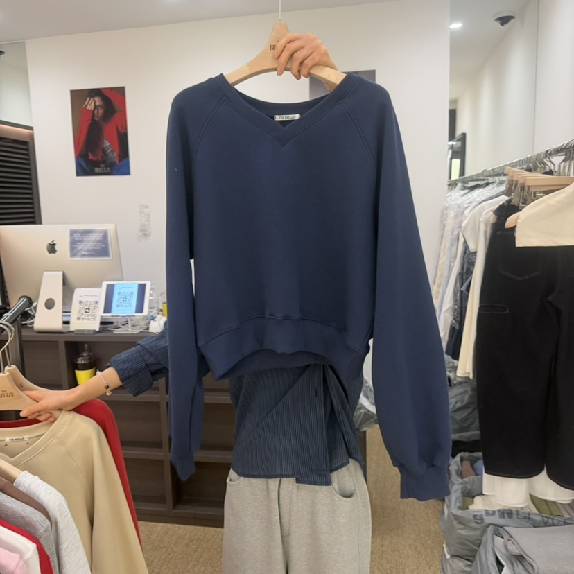 BRELLIN㊣東大門實拍女裝新款推薦真品人氣熱賣時尚衛衣春款BRELLIN衛衣圖色2