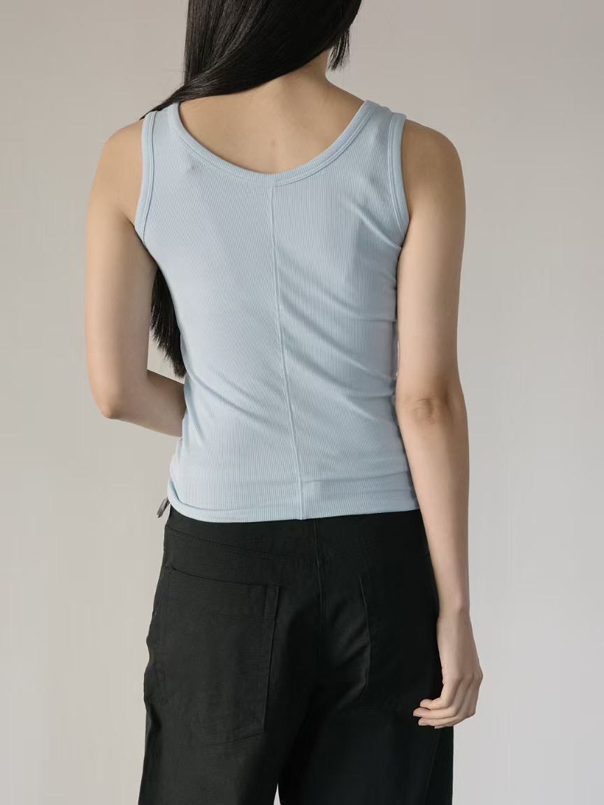 MUSHROOM EFFECT韓國代購㊣女裝新品26春夏推薦吊帶背心春款MUSHROOM EFFECT吊帶/背心