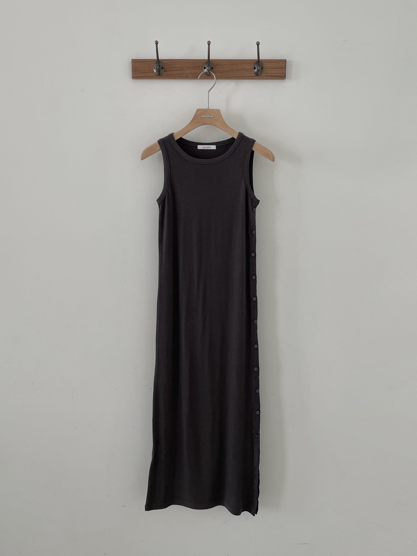 3 ANOTHER韓國代購㊣女士新款真品時尚休閑人氣連衣裙春款3 ANOTHER連衣裙圖色2墨色