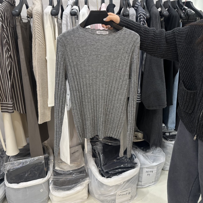 MUSHROOM EFFECT㊣東大門代購女士新款真品職業針織衫春款MUSHROOM EFFECT針織衫圖色1