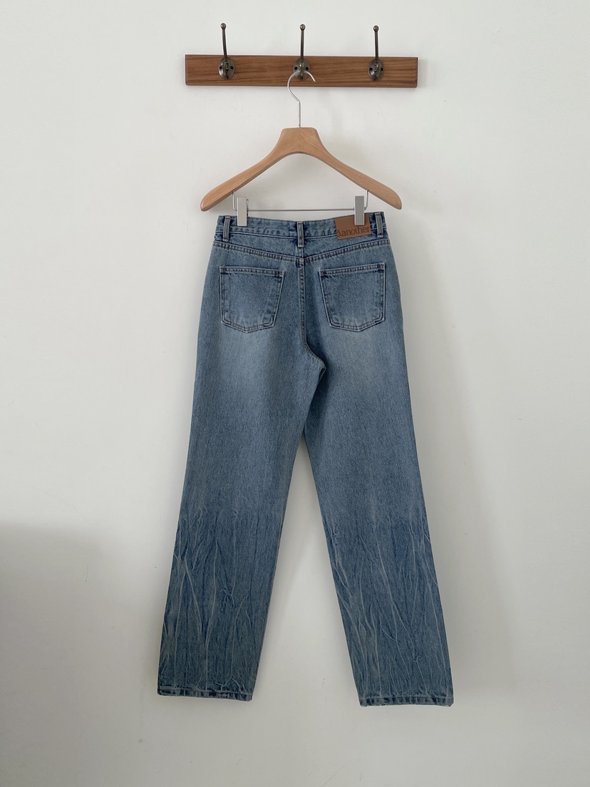 3 ANOTHER韓國直郵㊣女裝新款推薦26春夏真品熱賣牛仔褲春款3 ANOTHER牛仔褲