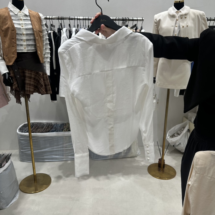 BUBBLE/LOTTIMO㊣東大門實拍女裝新品休閑熱賣職業襯衫蕾絲衫BUBBLE/LOTTIMO襯衫/蕾絲衫