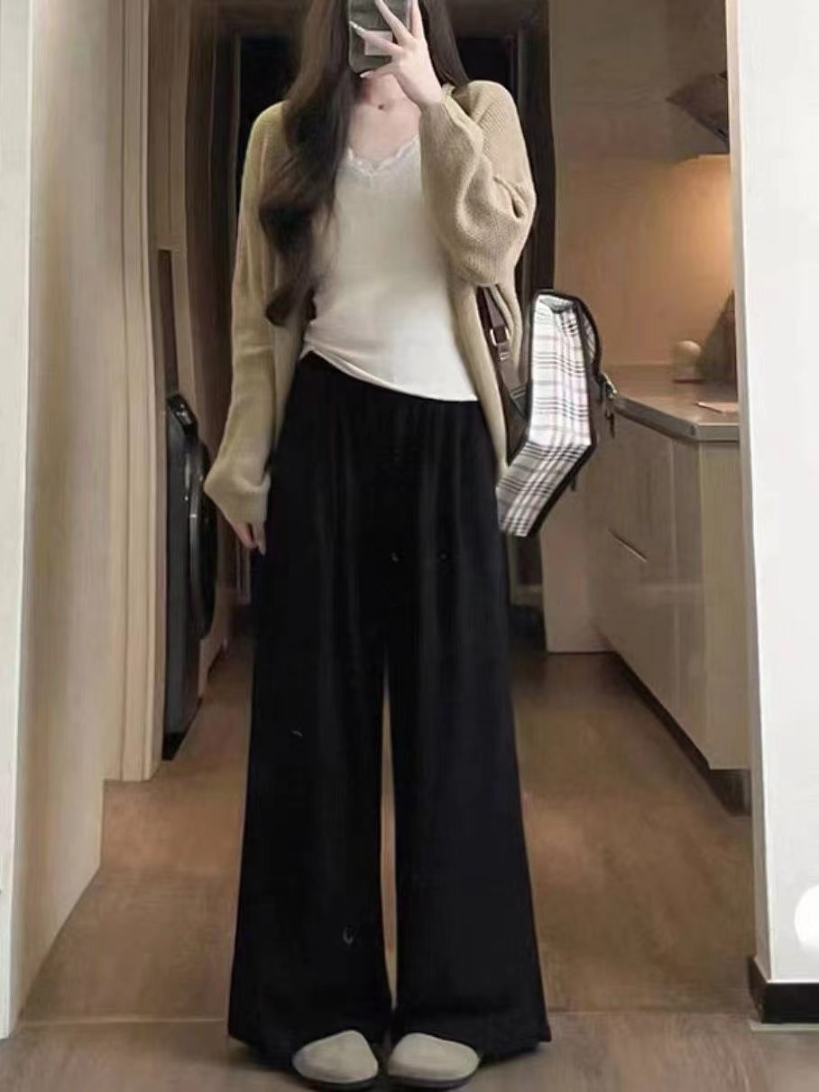 CELLONA韓國直郵㊣女裝新款休閑職業真品26春夏時尚休閑褲褶裥CELLONA休閑褲圖色3