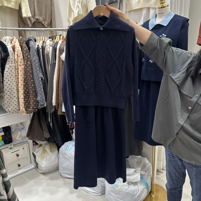 BIKINI東大門直郵㊣女士新款熱賣時尚職業人氣推薦套裝套裝BIKINI套裝圖色3