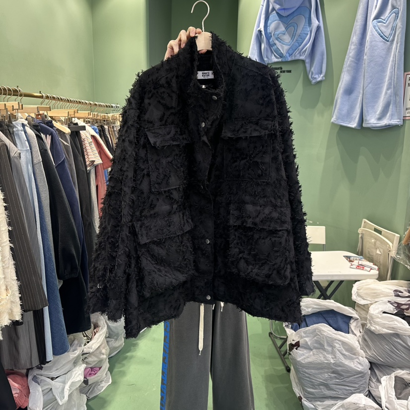 ROMANTIC NEWYORK韓國代購㊣女士新款熱賣推薦休閑真品夾克ROMANTIC NEWYORK夾克圖色2