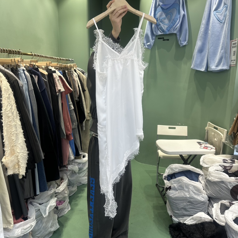 ROMANTIC NEWYORK韓國代購㊣女士新品推薦職業連衣裙蕾絲緞面ROMANTIC NEWYORK連衣裙