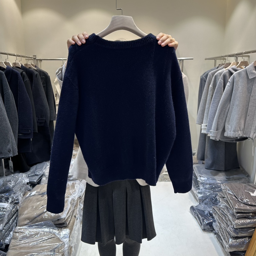 HER/PLAYLIST東大門直郵㊣女裝新品熱賣職業真品毛衣小熊羊毛HER/PLAYLIST毛衣