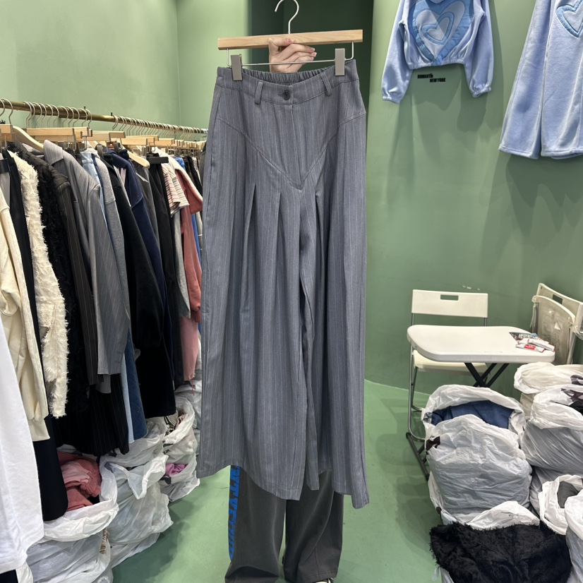 ROMANTIC NEWYORK㊣東大門代購女裝新品熱賣人氣職業休閑褲ROMANTIC NEWYORK休閑褲圖色1