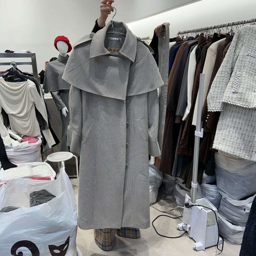 SENSIBLE-S㊣東大門代購女士新款熱賣26春夏推薦人氣長款風衣SENSIBLE長款風衣圖色1