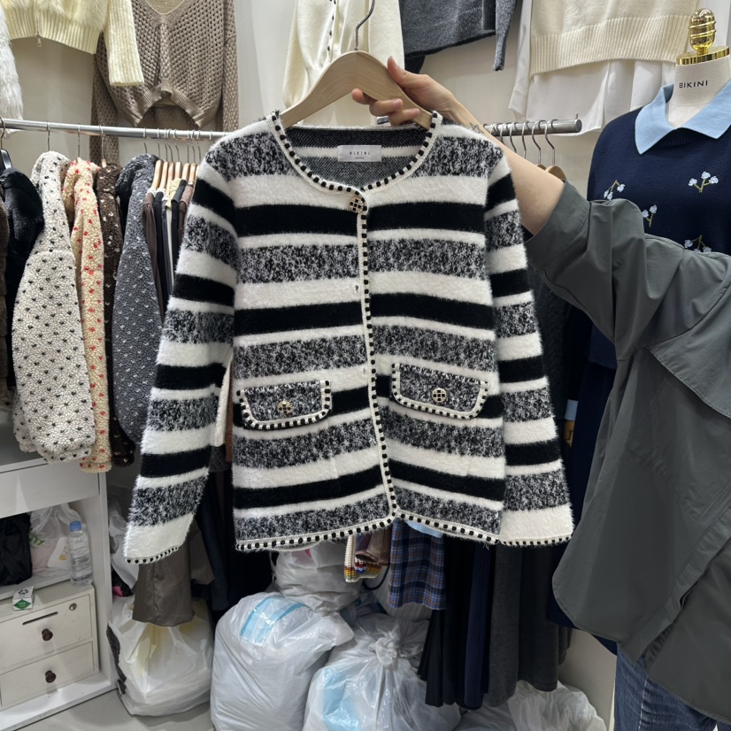 BIKINI㊣東大門實拍女士新品人氣推薦休閑熱賣真品時尚夾克BIKINI夾克圖色2