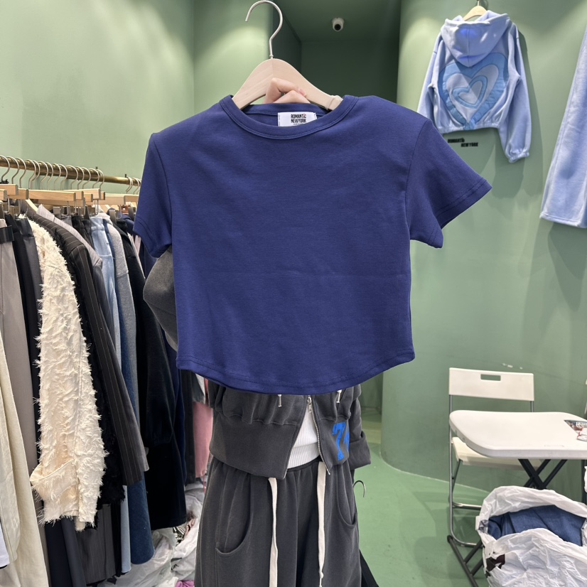 ROMANTIC NEWYORK㊣東大門實拍女裝新品推薦時尚真品人氣T恤ROMANTIC NEWYORKT恤圖色3