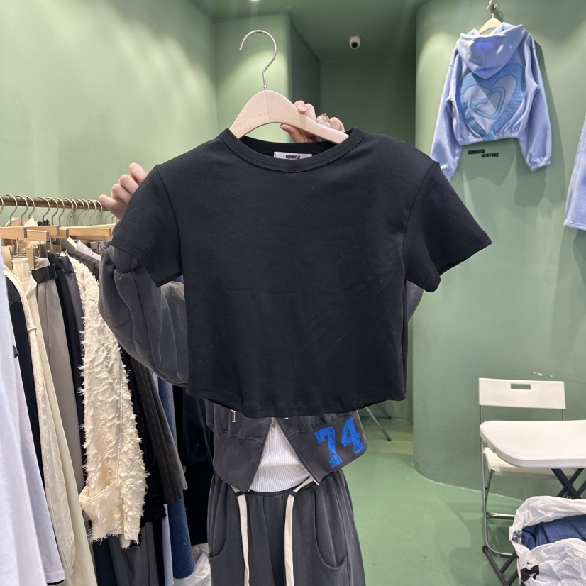 ROMANTIC NEWYORK㊣東大門實拍女裝新品推薦時尚真品人氣T恤ROMANTIC NEWYORKT恤圖色4