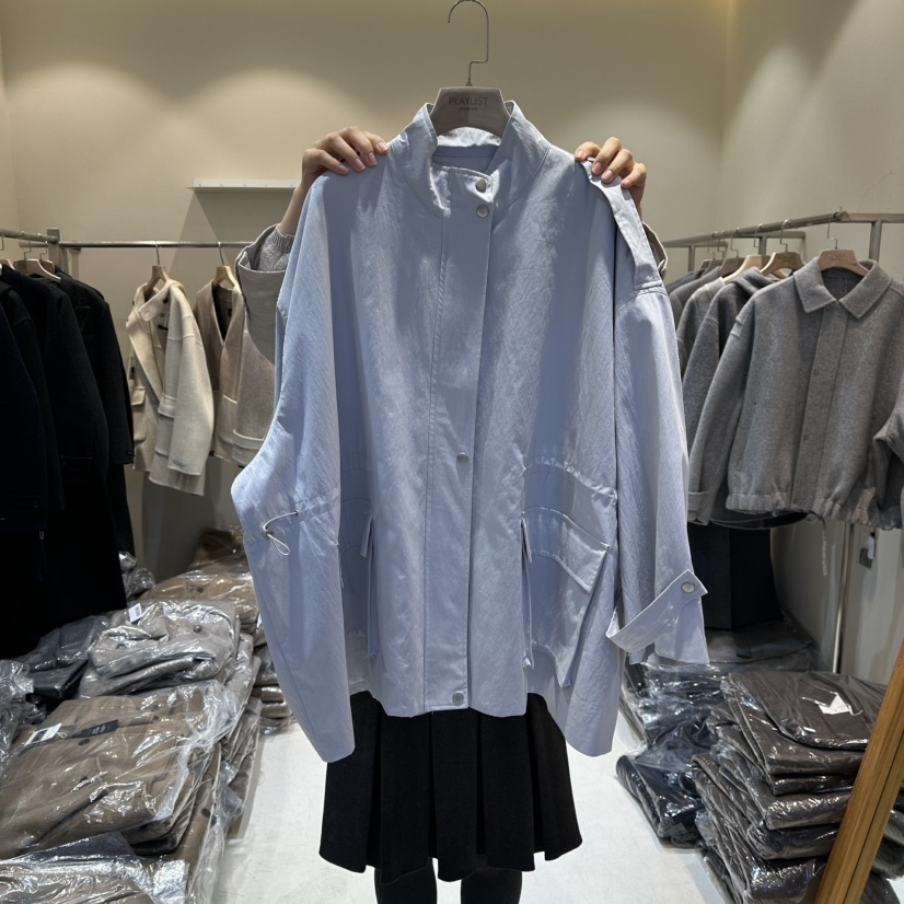 HER/PLAYLIST韓國直郵㊣女士新品真品推薦時尚休閑26春夏夾克HER/PLAYLIST夾克圖色1