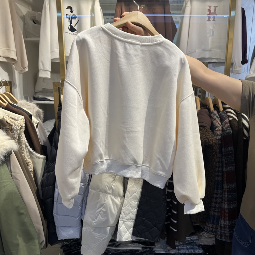 COCO HOLIC㊣東大門實拍女裝新品職業26春夏時尚推薦真品衛衣COCO HOLIC衛衣