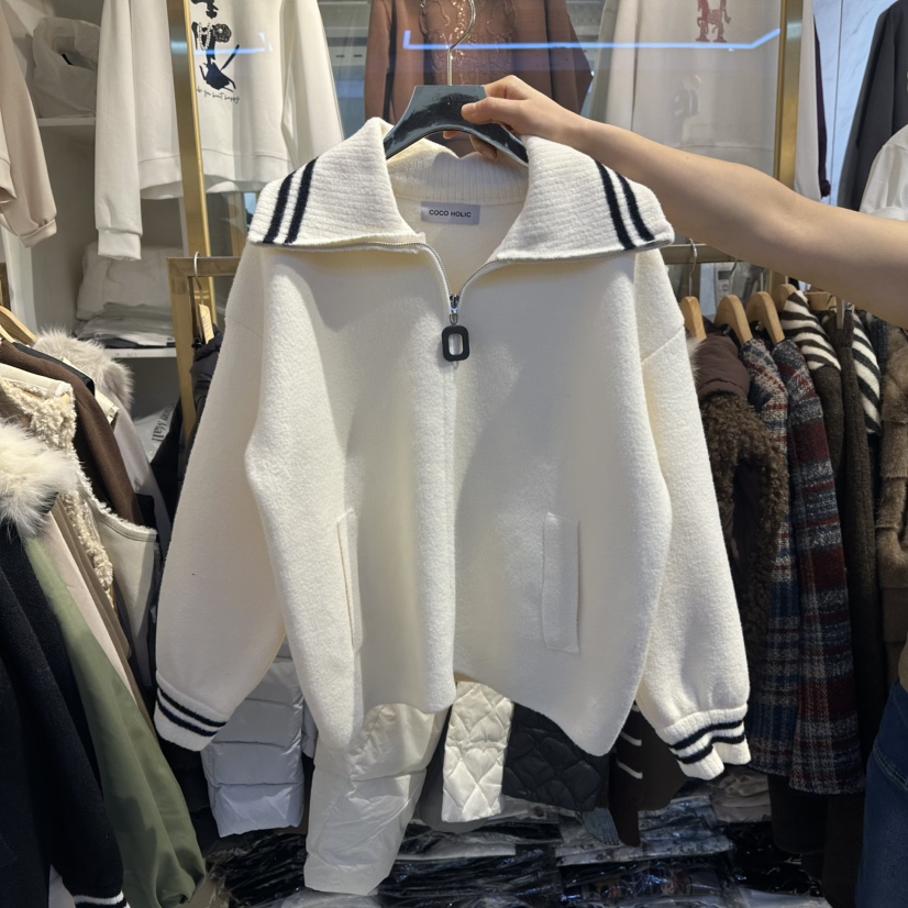 COCO HOLIC韓國直郵㊣女士新品休閑真品時尚熱賣推薦針織衫COCO HOLIC針織衫圖色1