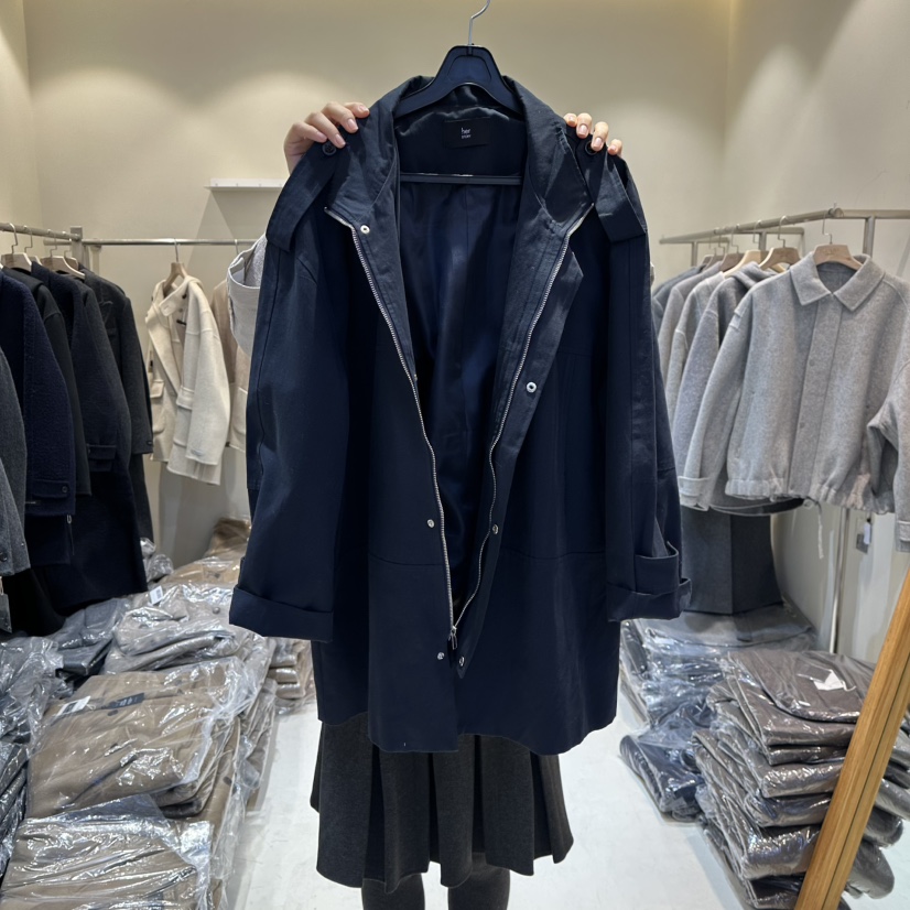 HER/PLAYLIST韓國代購㊣女士新款26春夏人氣熱賣推薦真品夾克HER/PLAYLIST夾克圖色2