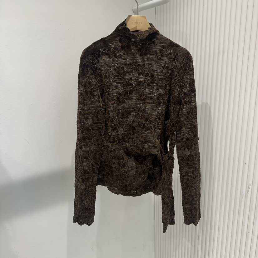 COCO HOLIC㊣東大門代購女士新款26春夏真品襯衫蕾絲衫蕾絲COCO HOLIC襯衫/蕾絲衫圖色1