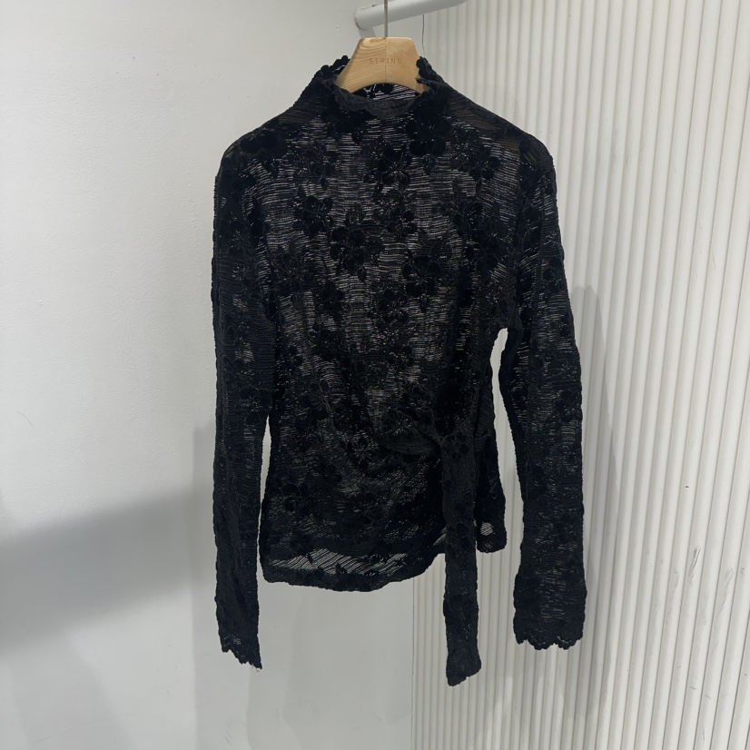 COCO HOLIC㊣東大門代購女士新款26春夏真品襯衫蕾絲衫蕾絲COCO HOLIC襯衫/蕾絲衫圖色2