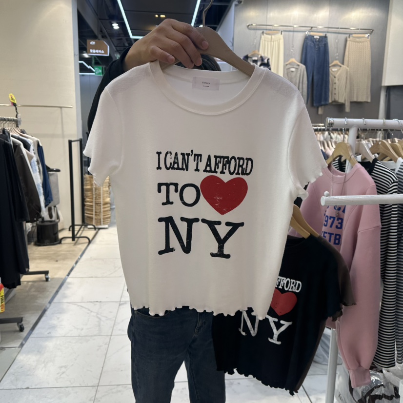 K STORY㊣東大門代購女裝新款職業推薦26春夏熱賣人氣T恤春款K STORYT恤圖色1