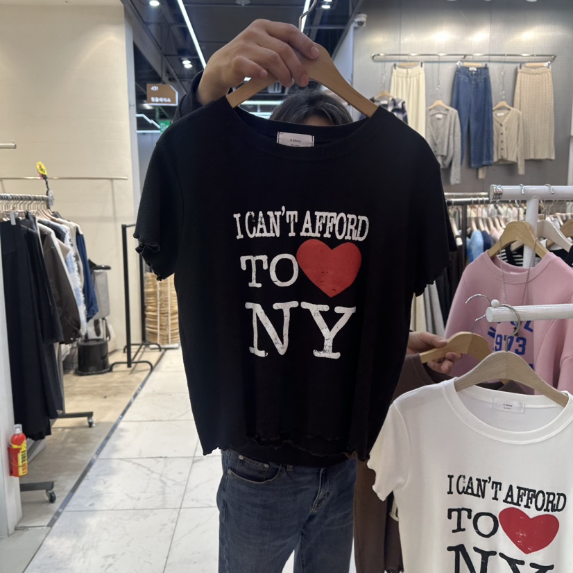 K STORY㊣東大門代購女裝新款職業推薦26春夏熱賣人氣T恤春款K STORYT恤圖色2