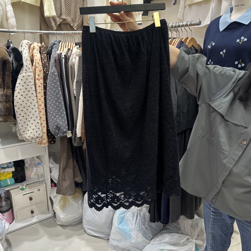 BIKINI㊣東大門實拍女士新品人氣職業推薦休閑熱賣時尚長裙BIKINI長裙