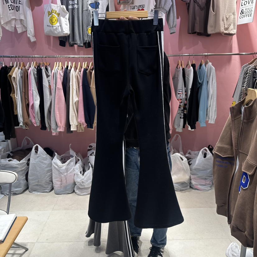 K STORY㊣東大門代購女裝新品休閑推薦真品休閑褲春款修身K STORY休閑褲