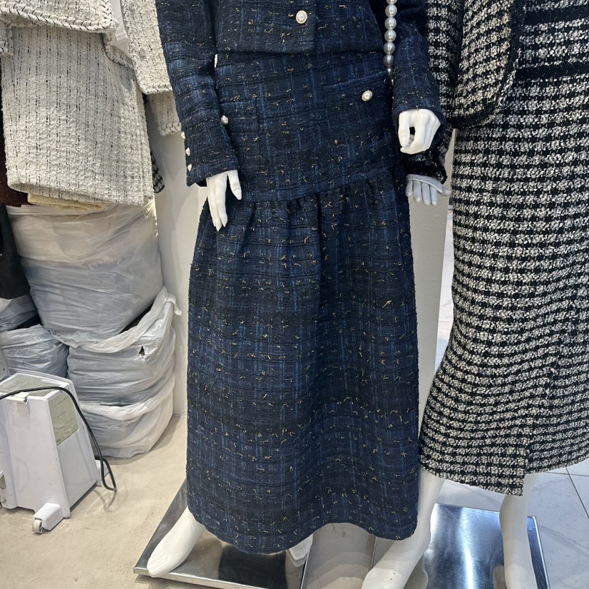 SENSIBLE-S韓國代購㊣女裝新品職業休閑推薦26春夏長裙褶皺SENSIBLE長裙圖色2