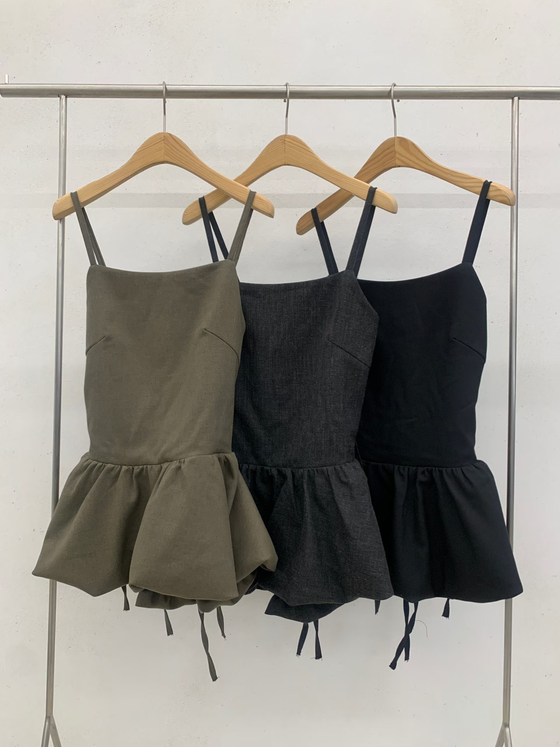 ShopBaguette韓國直郵㊣女士新款休閑職業推薦真品吊帶背心ShopBaguette吊帶/背心圖色3左三色