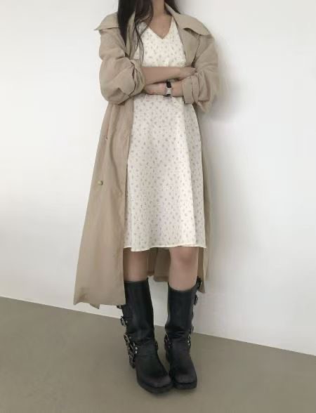 ShopBaguette韓國代購㊣女裝新品休閑時尚真品推薦中長款大衣ShopBaguette中長款大衣圖色2