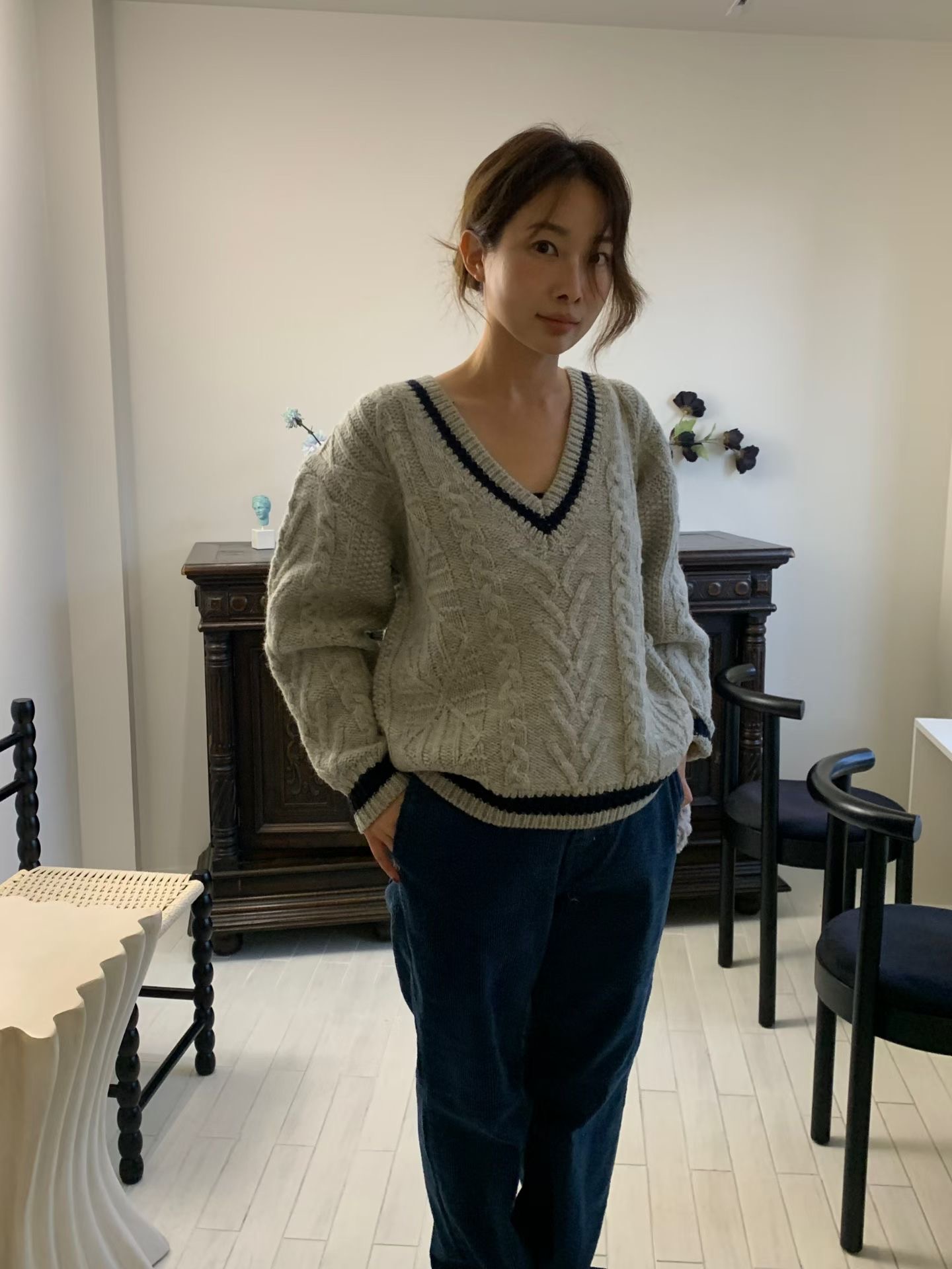 ShopBaguette㊣東大門實拍女士新款26春夏熱賣真品時尚針織衫ShopBaguette針織衫圖色2