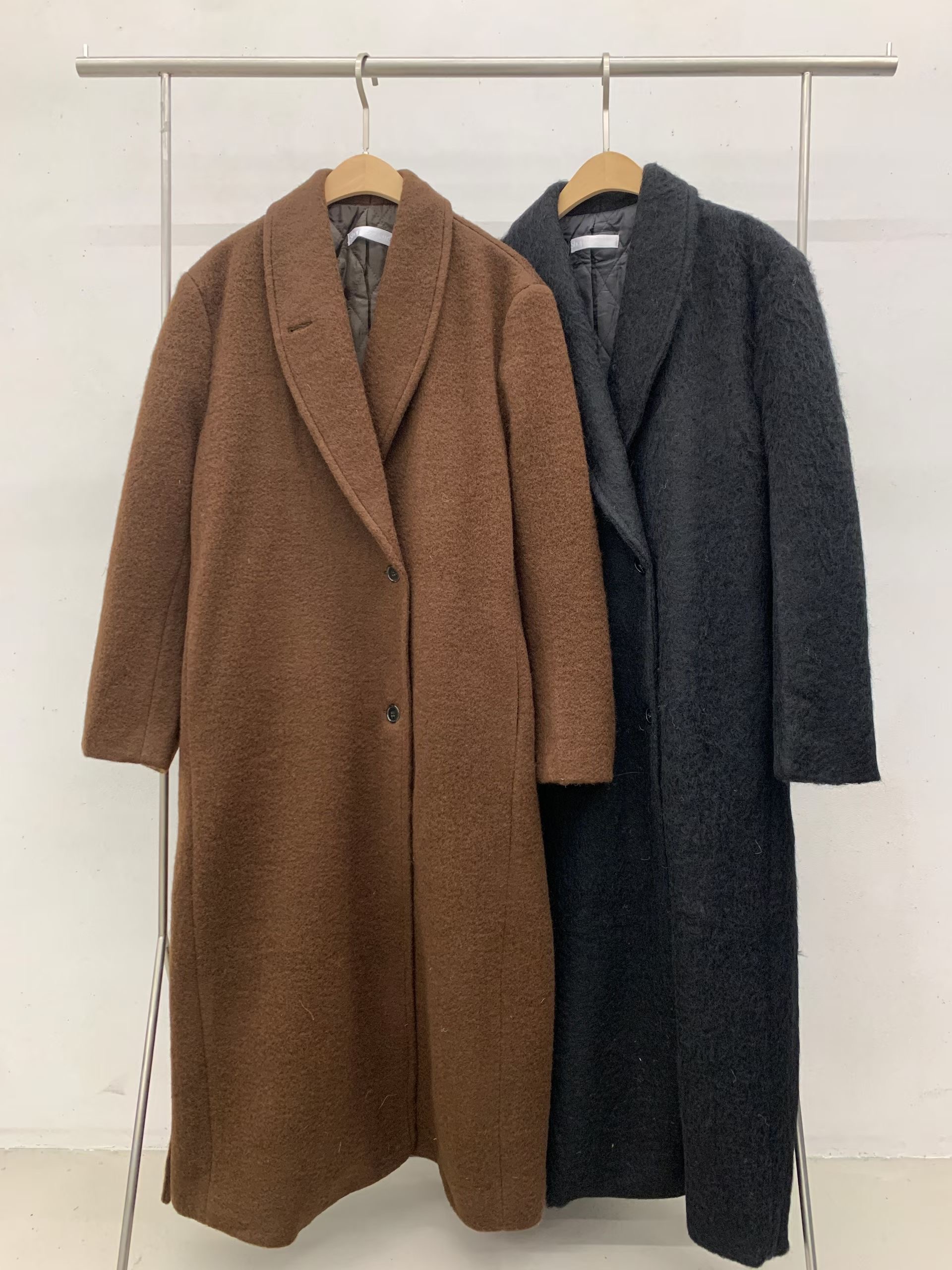 ShopBaguette韓國代購㊣女裝新款時尚人氣真品26春夏中長款大衣ShopBaguette中長款大衣