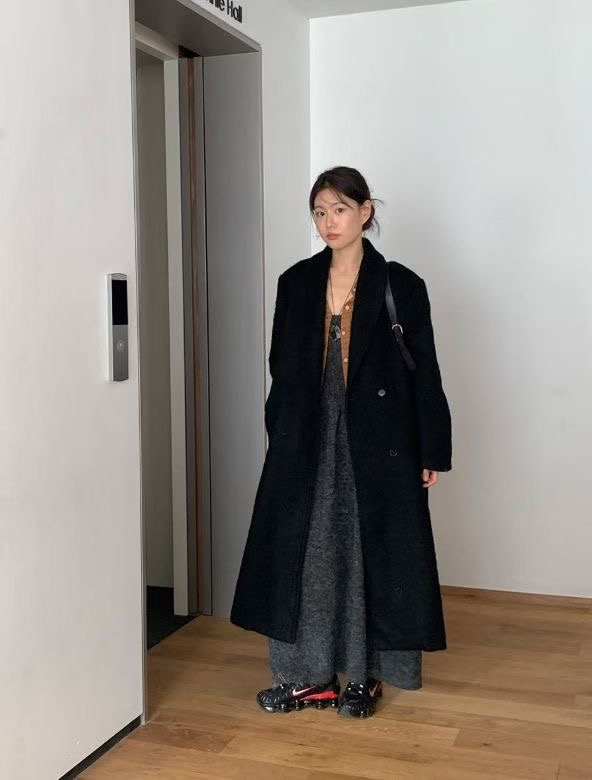 ShopBaguette韓國代購㊣女裝新款時尚人氣真品26春夏中長款大衣ShopBaguette中長款大衣圖色2