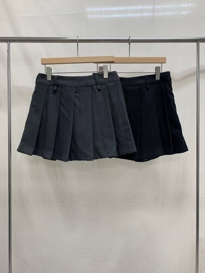 ShopBaguette韓國直郵㊣女裝新品真品休閑26春夏人氣推薦短裙ShopBaguette短裙圖色2左二色