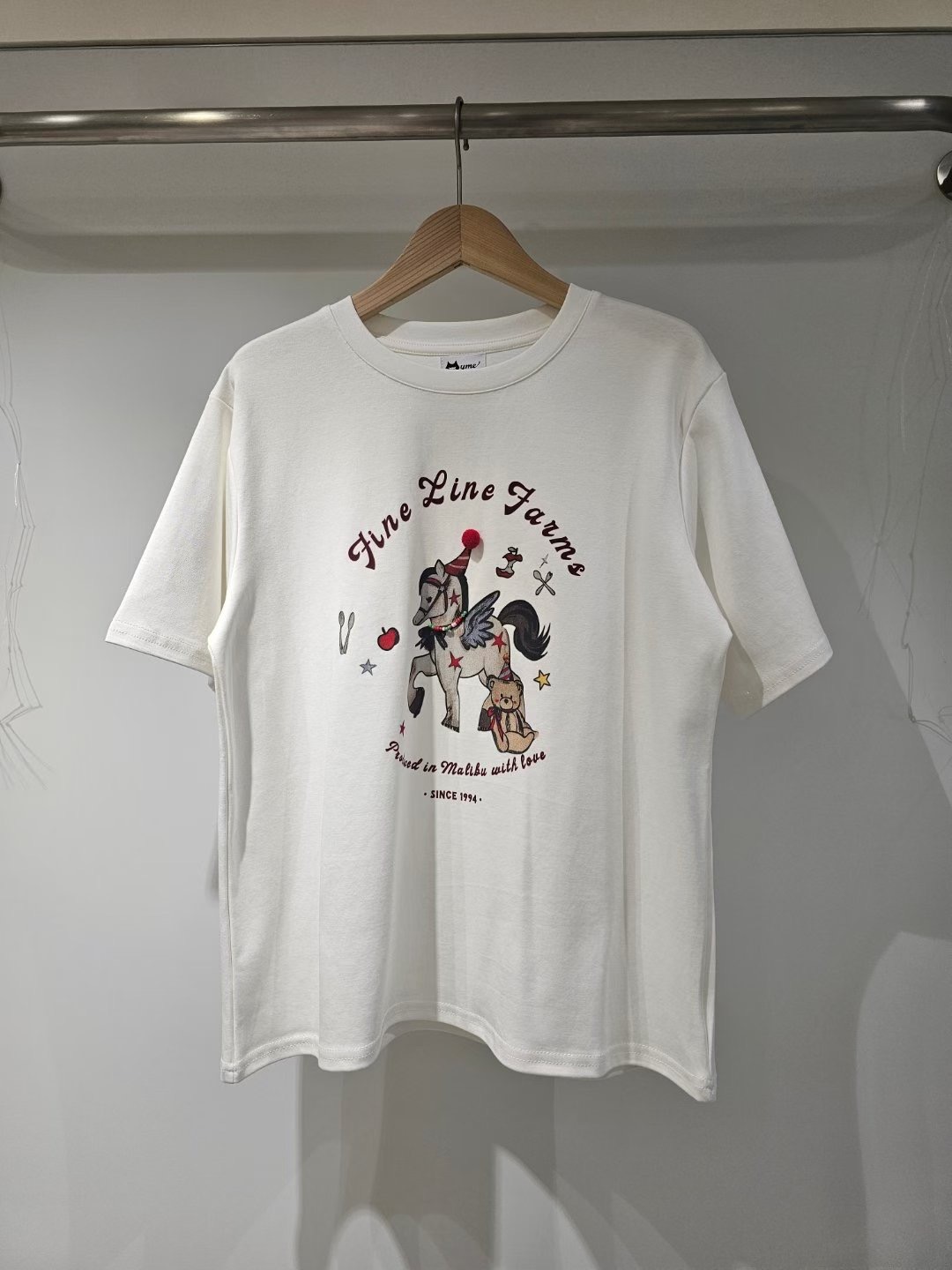 MYME(無品牌標）韓國直郵㊣女裝新款26春夏休閑真品熱賣T恤MYME(無品牌標）T恤圖色1