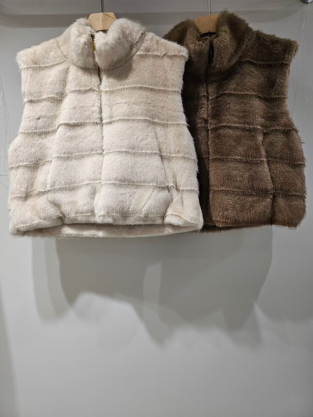 MYME(無品牌標）㊣東大門代購女士新品熱賣人氣真品馬甲貂皮MYME(無品牌標）馬甲