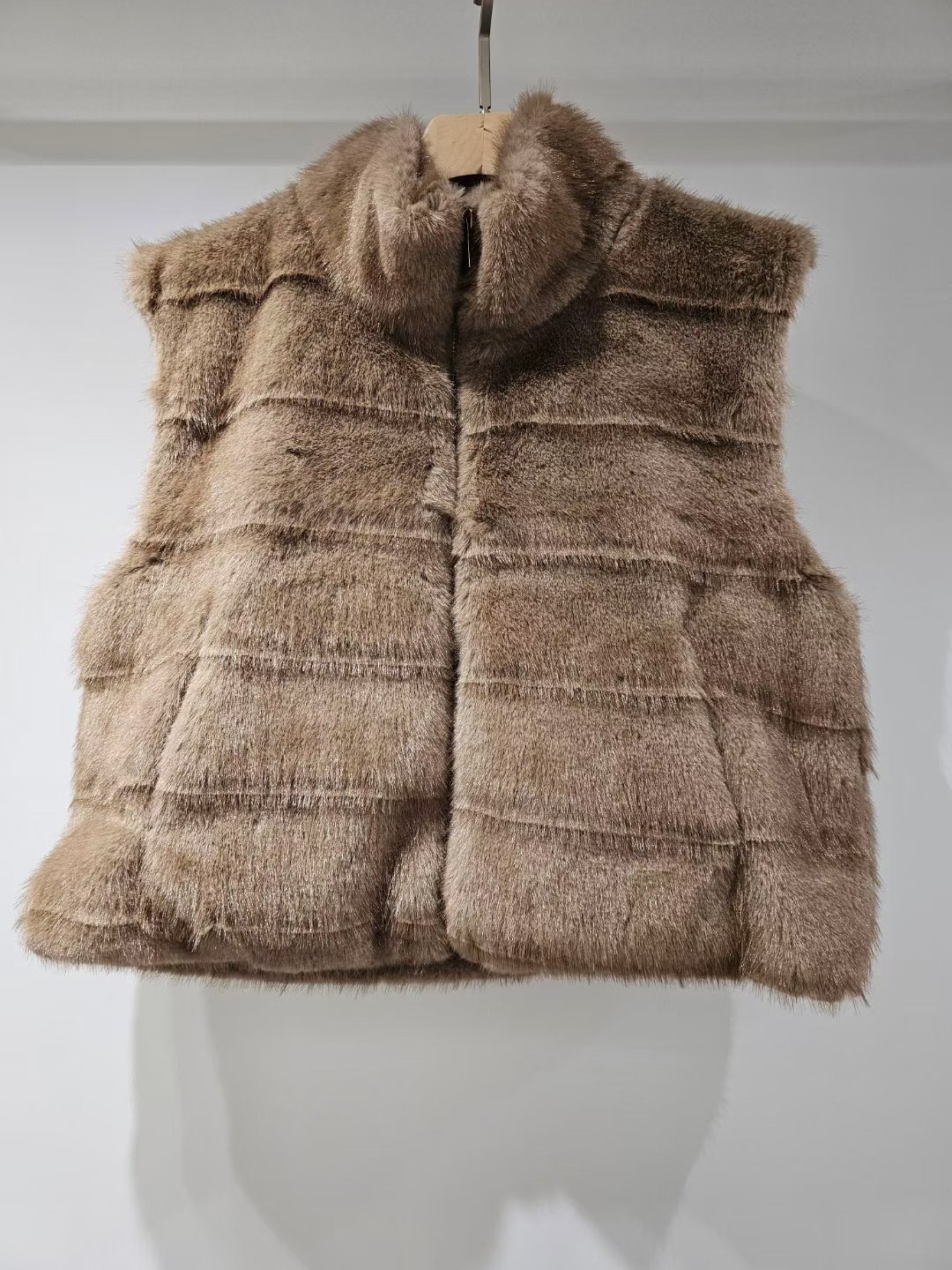 MYME(無品牌標）㊣東大門代購女士新品熱賣人氣真品馬甲貂皮MYME(無品牌標）馬甲圖色2