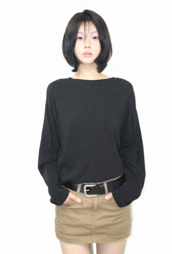 ShopBaguette韓國代購㊣女士新品休閑時尚推薦人氣26春夏長袖T恤ShopBaguette長袖T恤