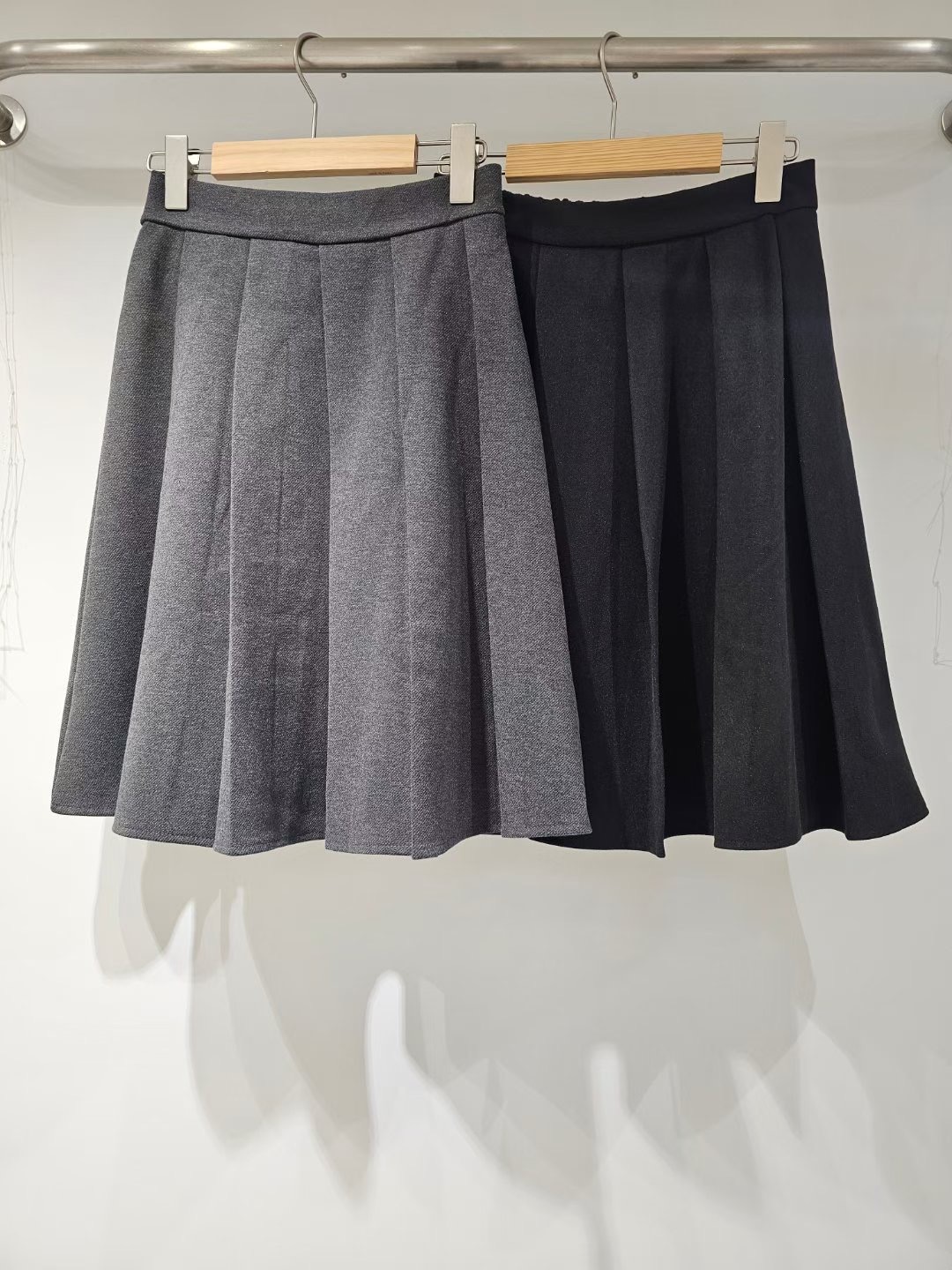 MYME(無品牌標）韓國直郵㊣女士新款推薦半身裙中短裙褶皺MYME(無品牌標）半身裙/中短裙圖色2左二色