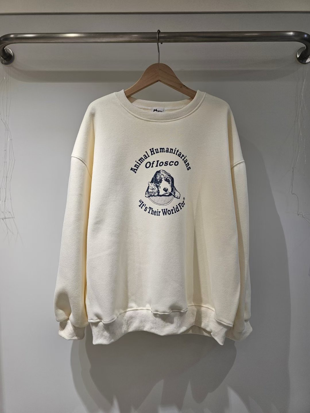 MYME(無品牌標）㊣東大門代購女士新品真品熱賣休閑衛衣加絨MYME(無品牌標）衛衣圖色1