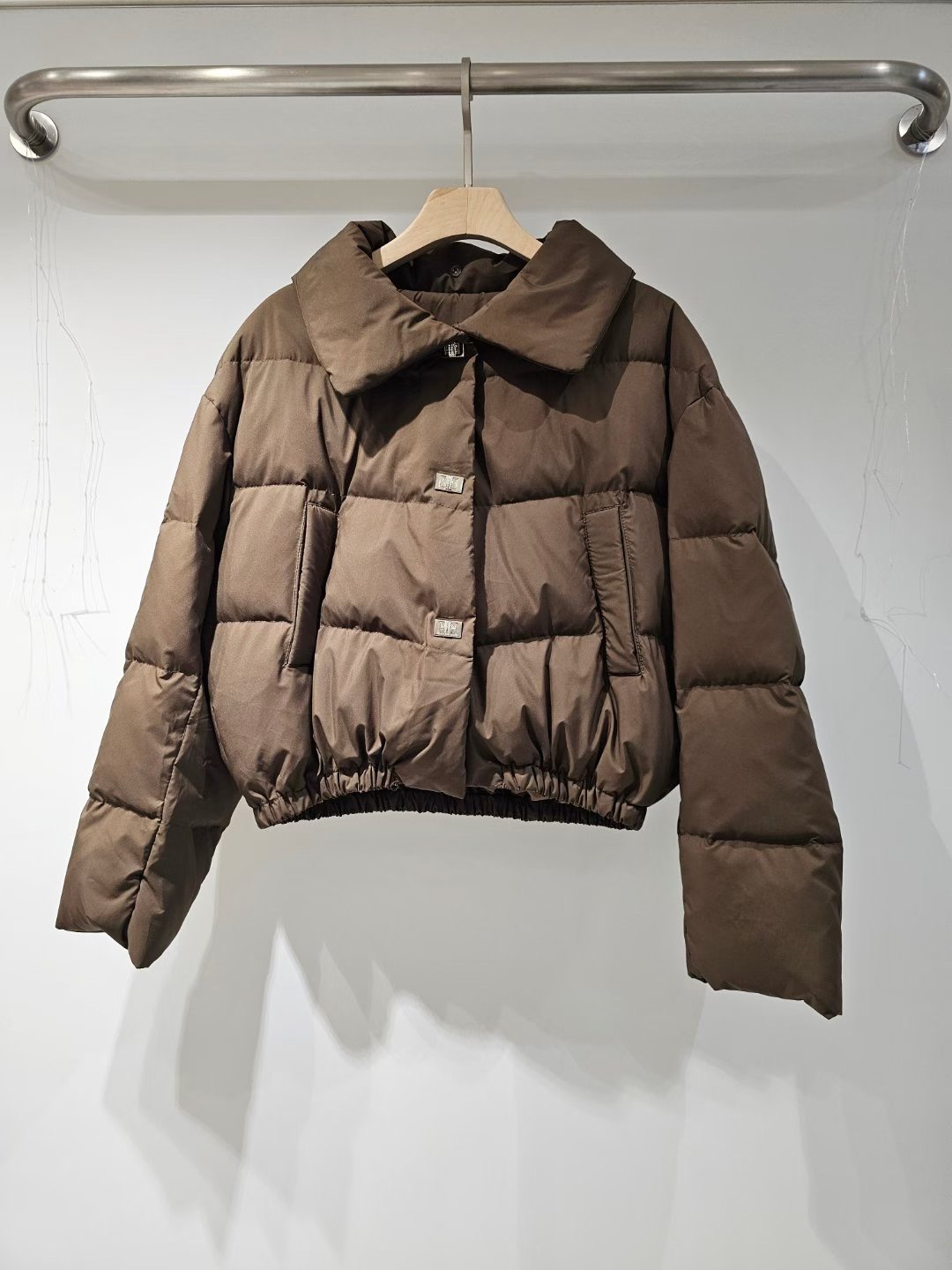 MYME(無品牌標）㊣東大門代購女士新款職業短款棉服可拆卸填充MYME(無品牌標）短款棉服