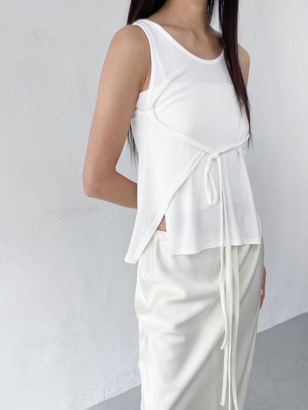 ShopBaguette韓國直郵㊣女裝新款真品人氣職業長袖T恤兩件套ShopBaguette長袖T恤