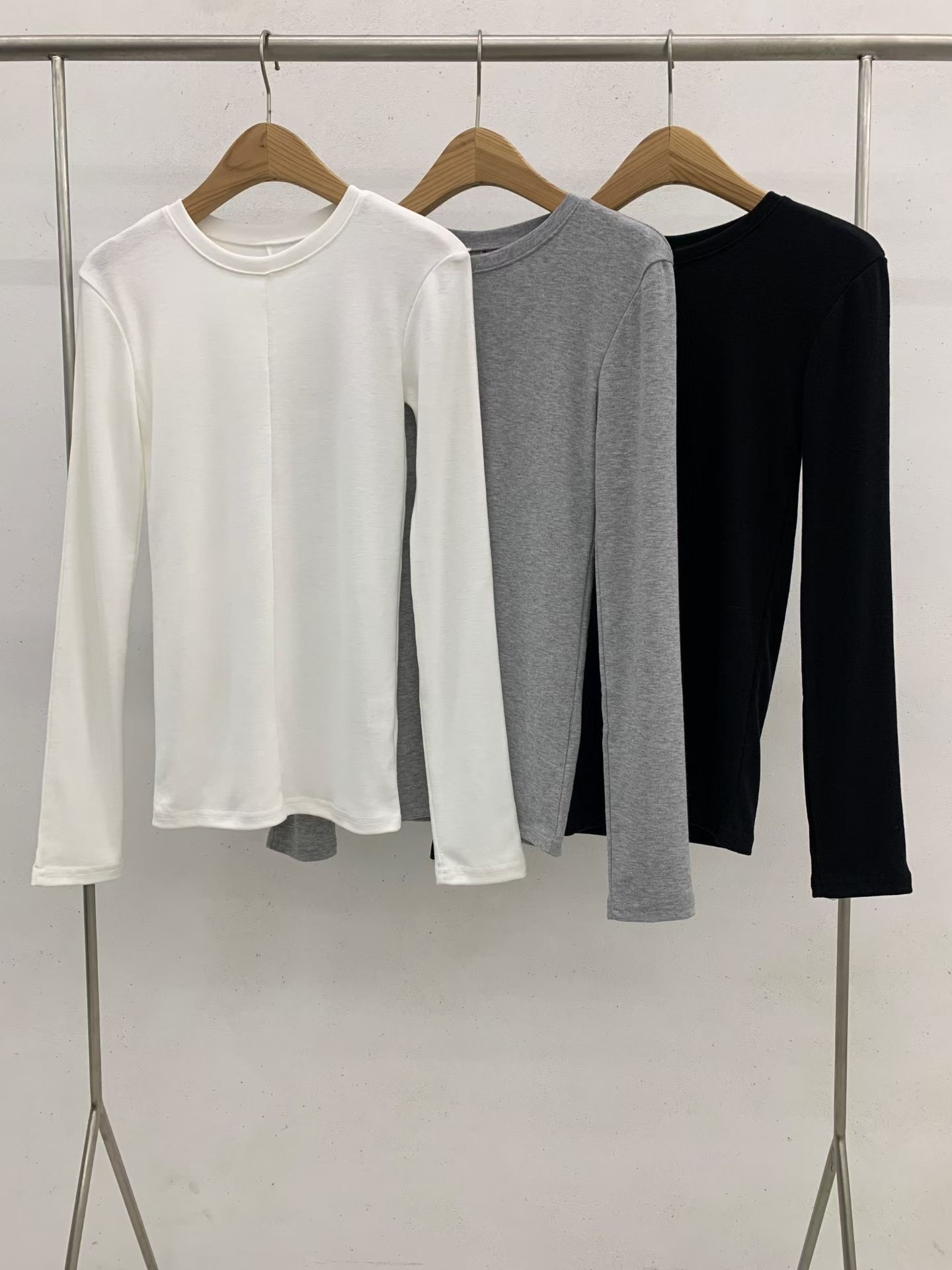 ShopBaguette韓國直郵㊣女裝新款真品人氣職業長袖T恤兩件套ShopBaguette長袖T恤