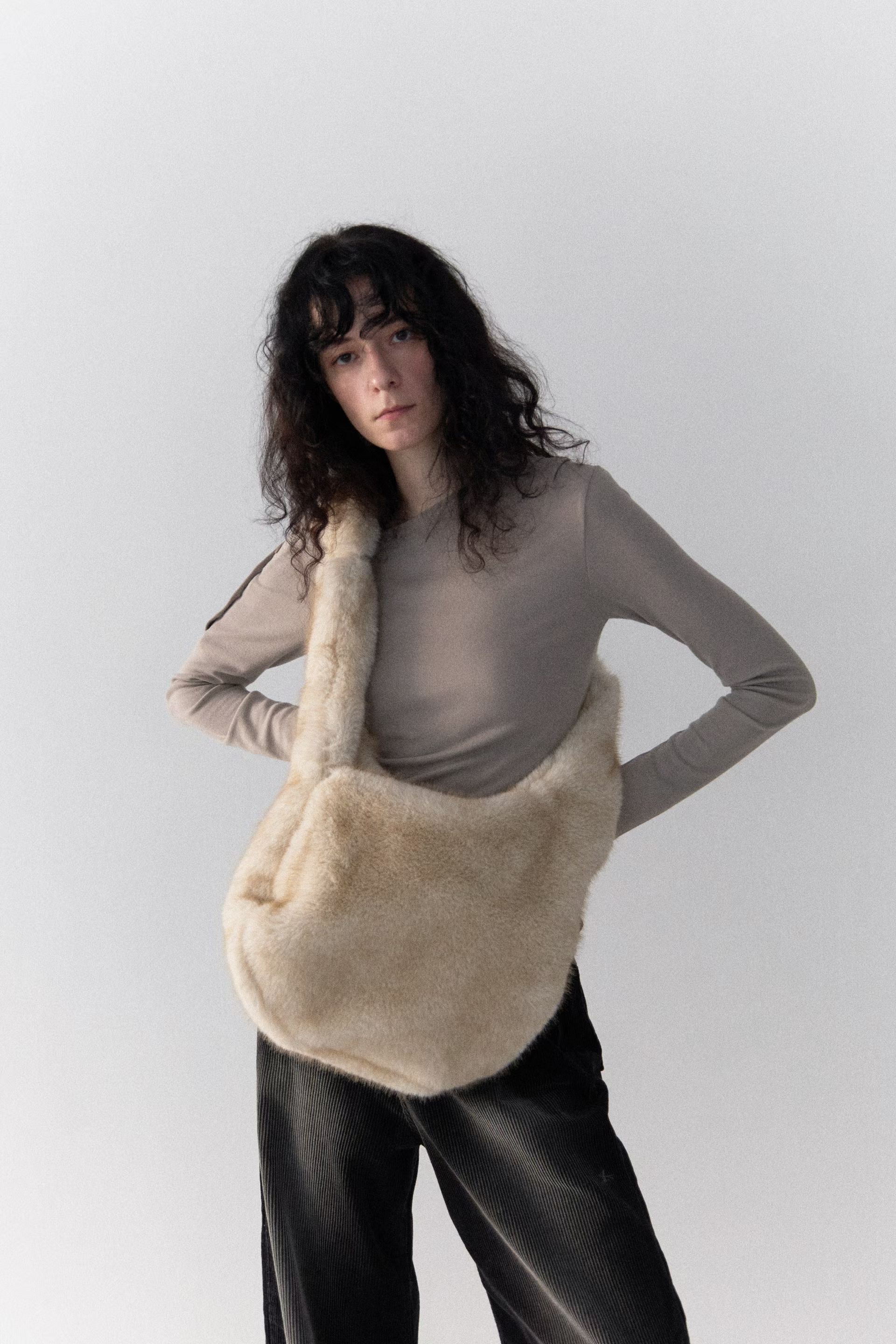 ShopBaguette㊣東大門代購女裝新品休閑時尚單肩斜跨包露肩ShopBaguette單肩/斜跨包圖色1